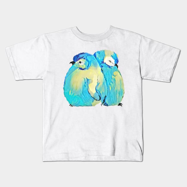 penguin Kids T-Shirt by Shenron